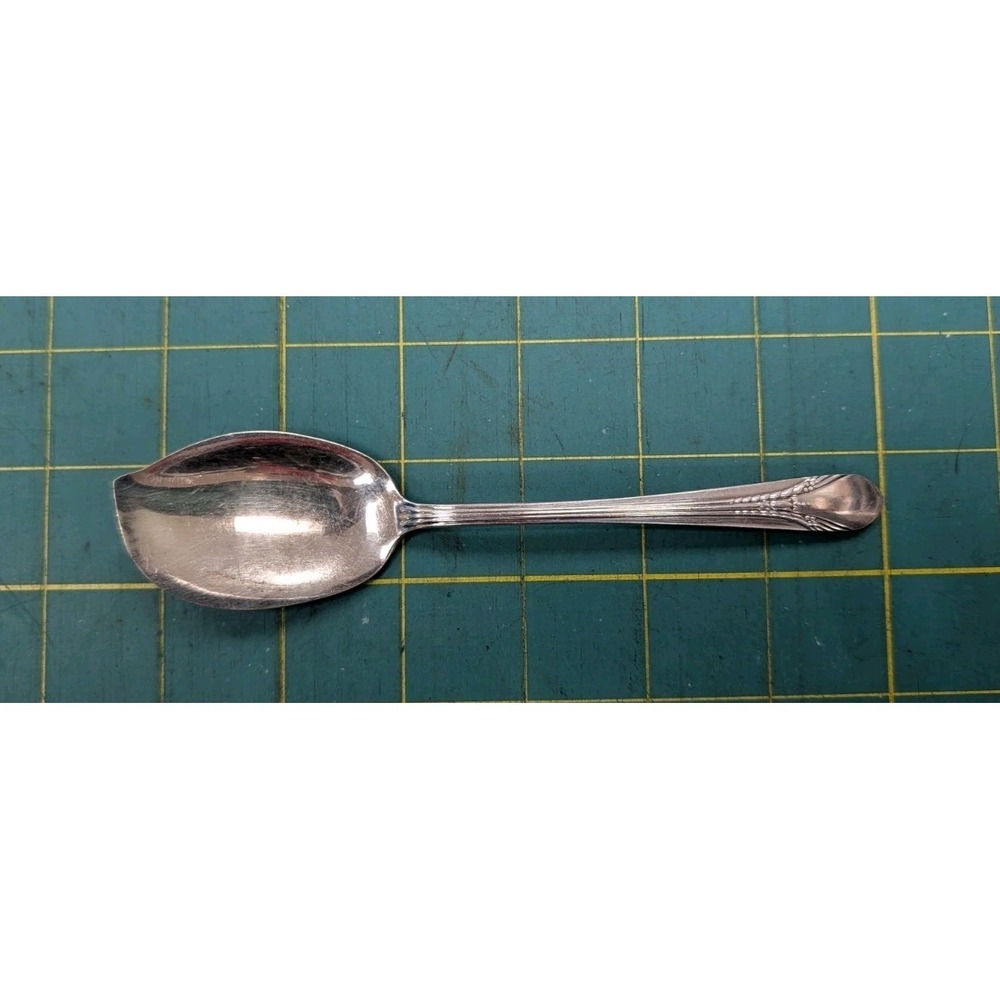 WM Rodgers MFO Co. Original Rodgers Silver Plate Sugar Serving Spoon 6.25"